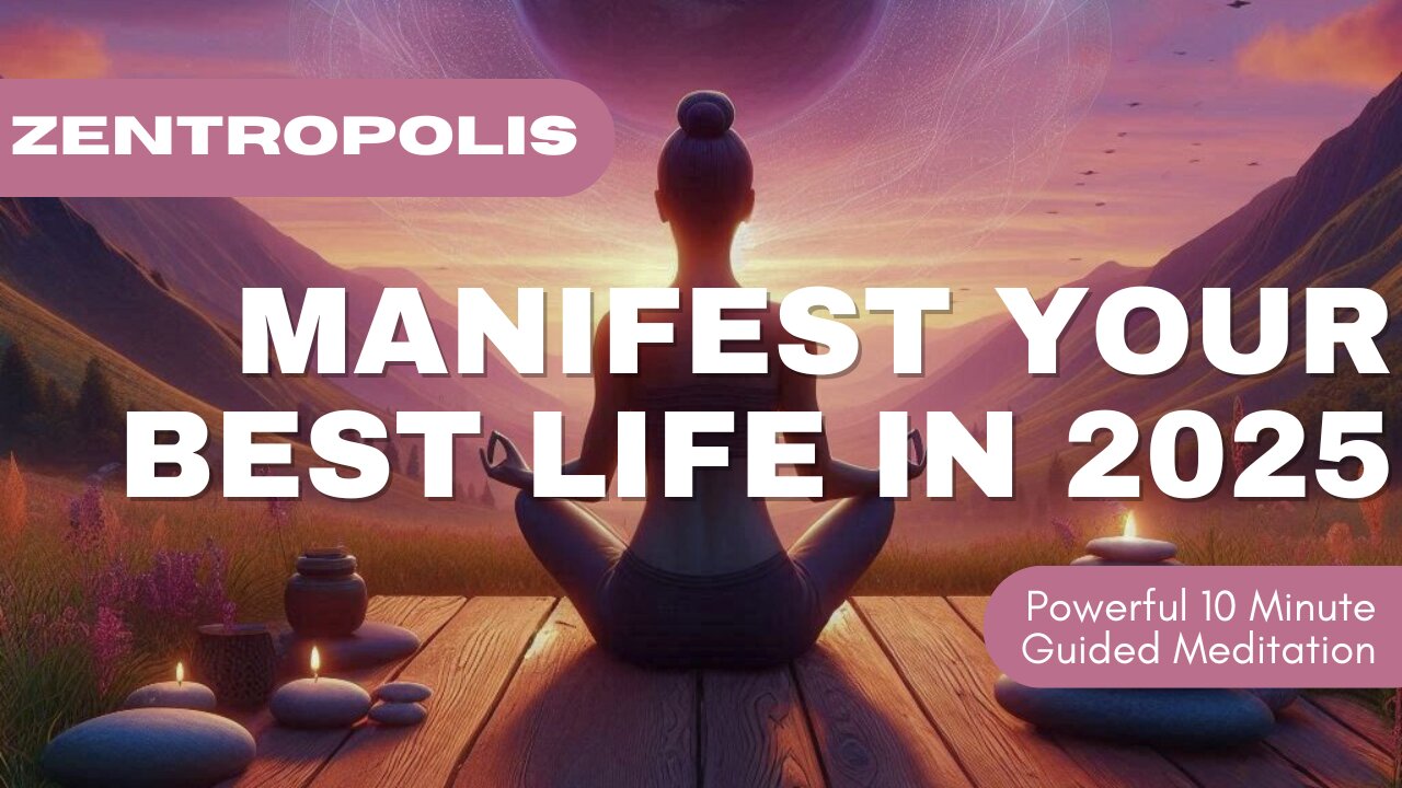 Manifest Your BEST Life in 2025 with This Powerful 10-Minute Guided Meditation! ✨