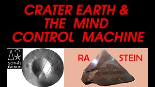 ⚫️🔺 Crater Earth & the Mind Kontrol Machine