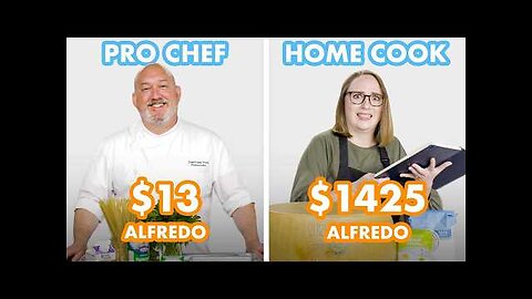 $1425 vs $13 Fettuccine Alfredo- Pro Chef & Home Cook Swap Ingredients - Epicurious