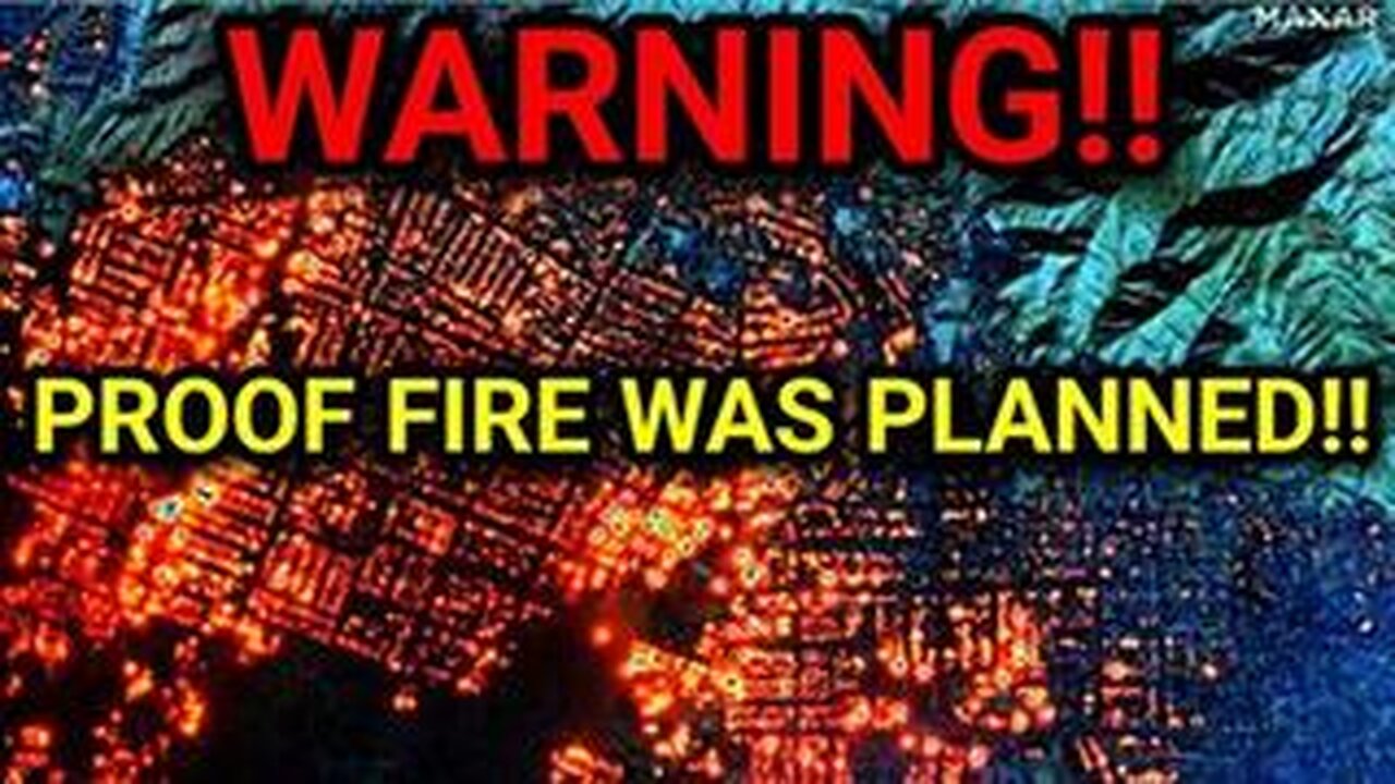 Disturbing Video About California Fires Exposed!