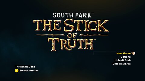 South Park the Stick of Truth | Main Menu