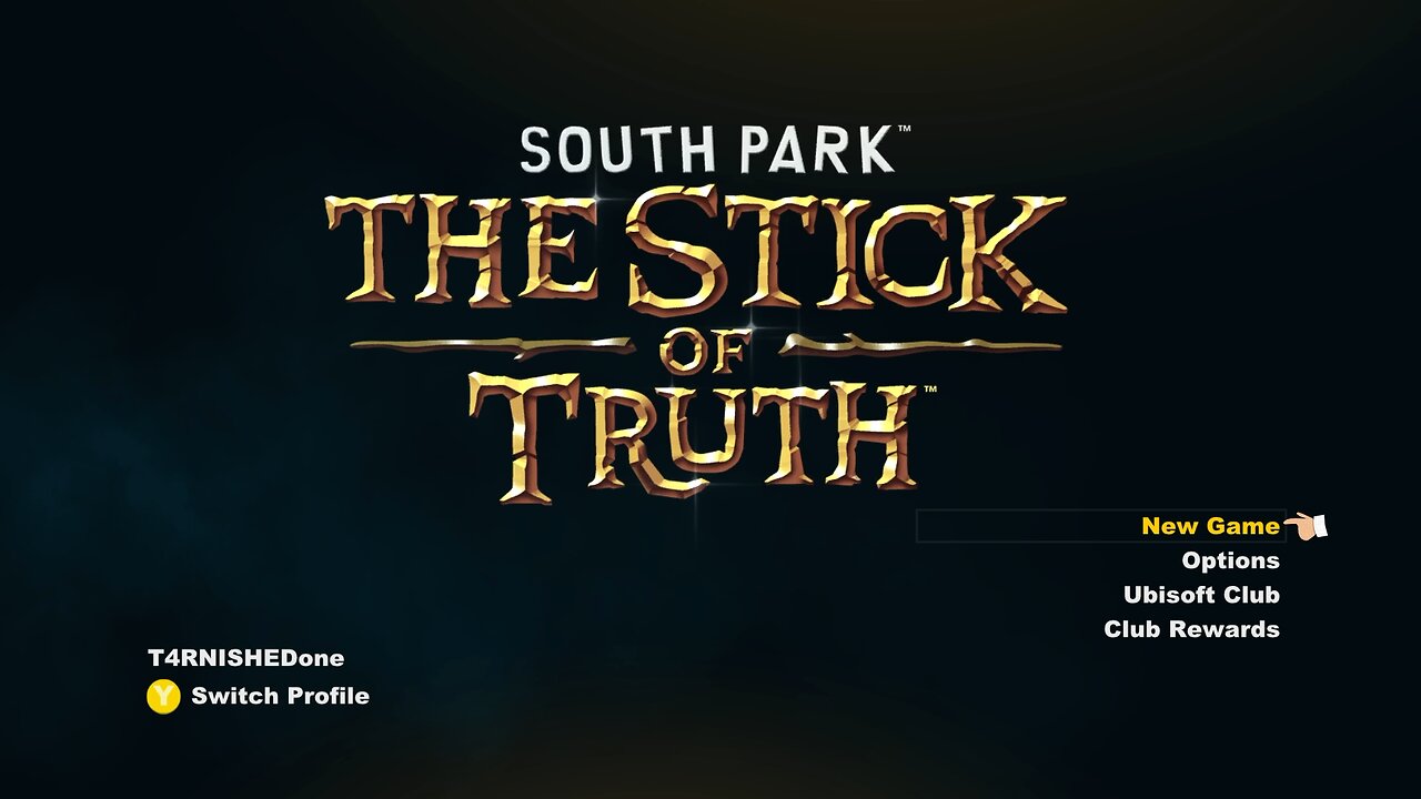 South Park the Stick of Truth | Main Menu