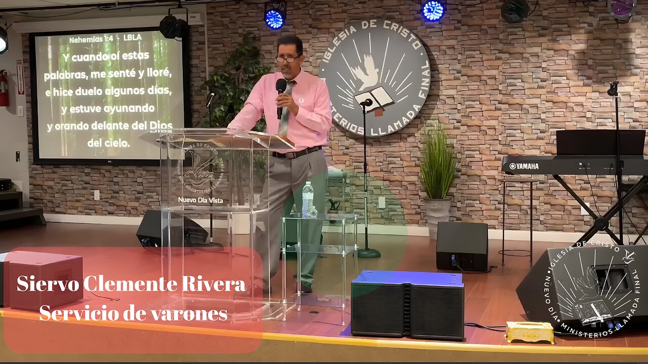 ✨ «Servicio con enfoque en varones» ✨ | 🙌 Siervo: Clemente Rivera 🙌 | 🔥