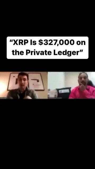 XRP Is $327,000 On The Private Ledger