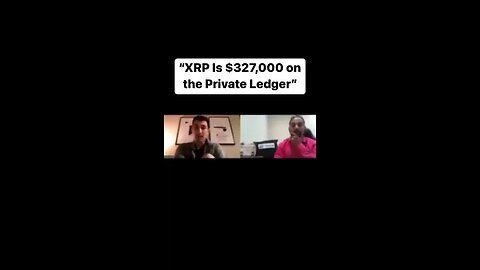 XRP Is $327,000 On The Private Ledger