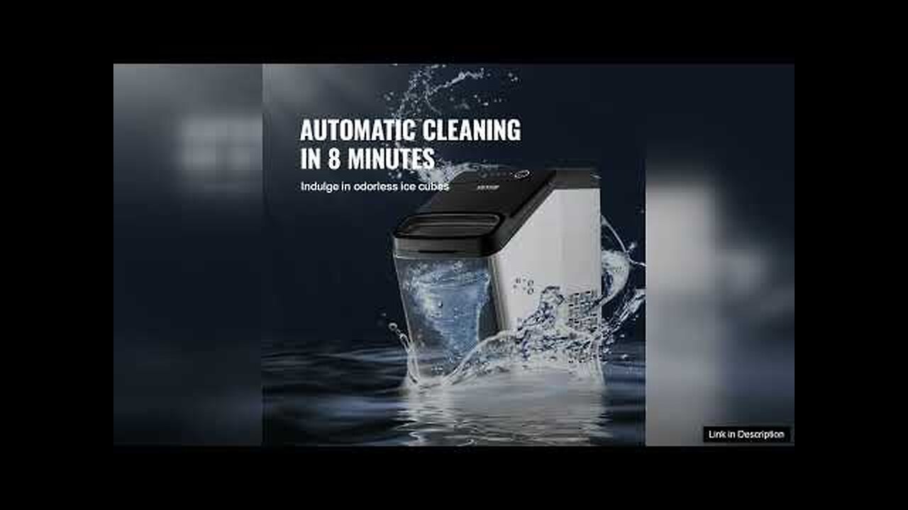 VEVOR Countertop Ice Maker 9 Cubes Ready in 7 Mins 33lbs in Review