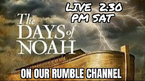 THE DAYS OF NOAH REVISTED LIVE ON T.C.O.