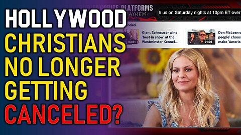 Are Christians still getting CANCELLED from the Hollywood powers that be?