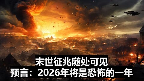 末世征兆随处可见。预言：2026年将是恐怖的一年