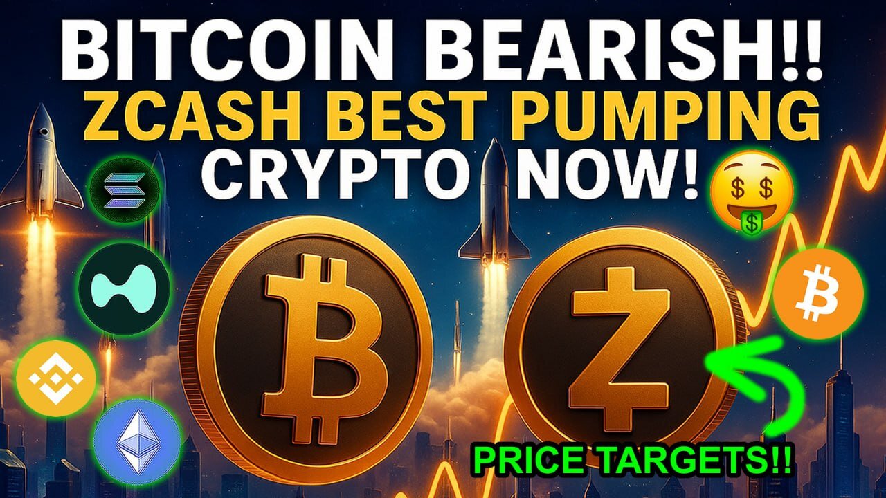 Bitcoin Bearish While ZCASH Pumping To 1K Next?? Buy ZEC Now??