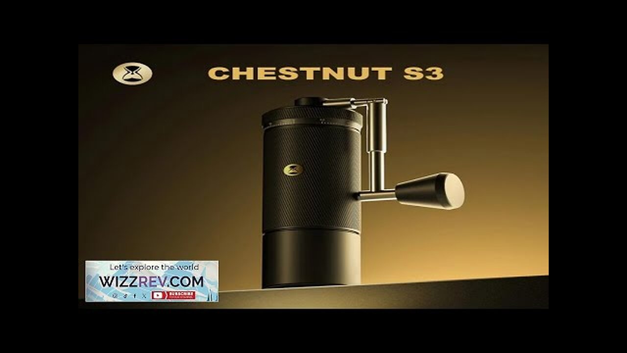 TIMEMORE CHESTNUT S3 Manual Coffee Grinder External Adjustment 0.015mm/click S2C890 Burr Review