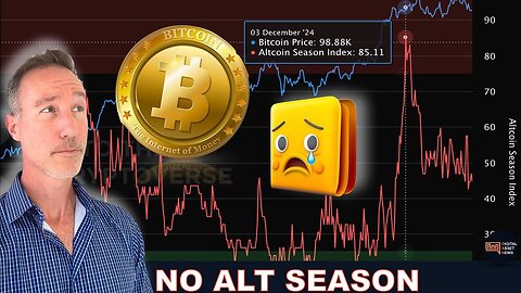 NO ALTCOIN SEASON. LOOK AT THIS!