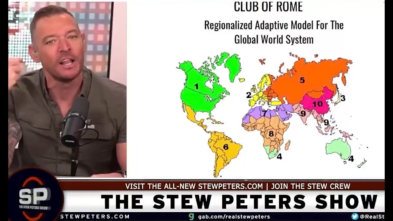 Trump is pushing the "Club of Rome" NWO Agenda! Stew Peters & Jeff Berwick!