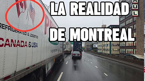 La REALIDAD del tráfico en Montreal que no te muestran en las postales.