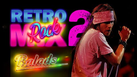 RetroMIXᴴᴰ 2 Rock Balads // Video Megamix // Only80s #80music #80s