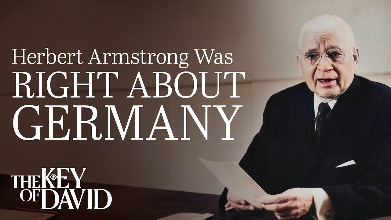 Herbert Armstrong Was Right About Germany