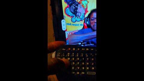 how I leave comments,by using Bluetooth mini keyboard #thepeopleschamp1983 #bluetoothkeyboard