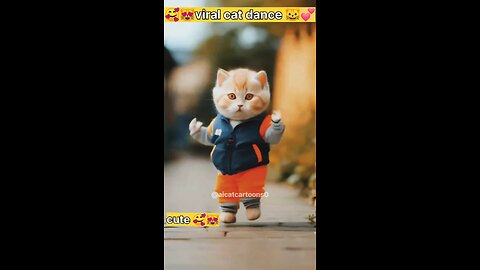 🙀😻 viral cat dance 🐱💞 #cat #catdance #viral #animal #trending #funny