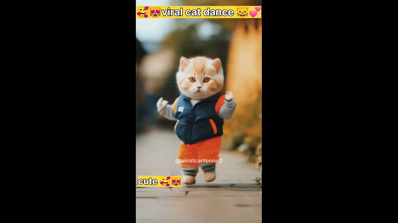 🙀😻 viral cat dance 🐱💞 #cat #catdance #viral #animal #trending #funny