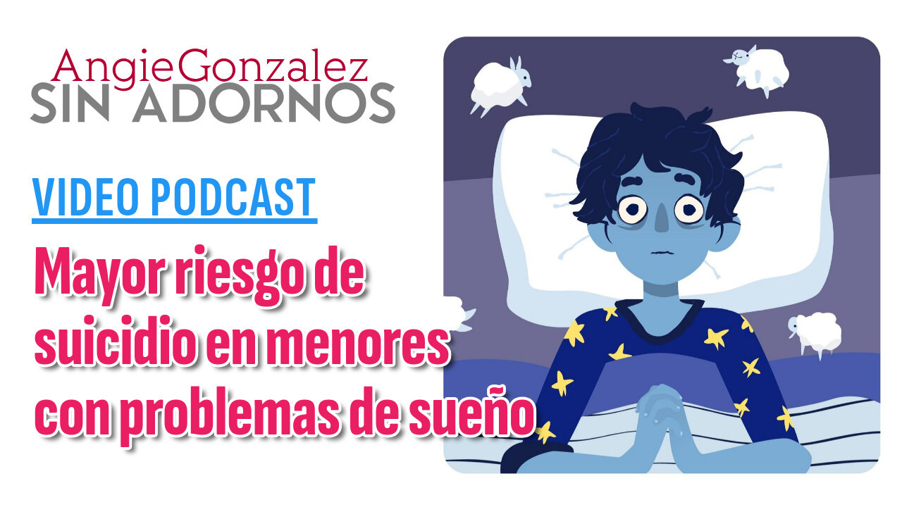 Mayor riesgo de suicidio en menores con problemas de sueño