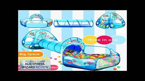 3 in 1 Baby Tent Playpen with Tunnel Children Ball Pool Large Review