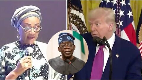 STILL $9 MILLION LOBBY STILL TALKING: TRUMP SHOUT OUT TO NIGERIA’S FIRST LADY