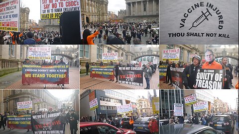 Birmingham 10: NO to DIGITAL ID – A DIGITAL PRISON is being BUILT around you. THOU SHALL NOT KILL.