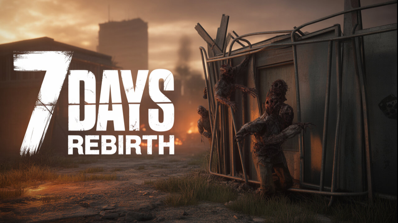 We're BACK in 7 Days to Die with the REBIRTH Mod to See What Happens?