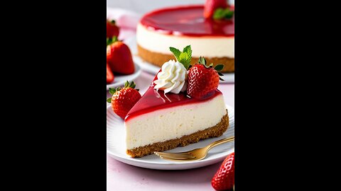 Cross kick Studio Films my favorite Snack Strawberry Cheesecake