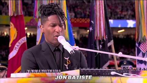 🏈 Jon Batiste Sings the National Anthem at Super Bowl LIX | 2025