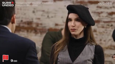 Watch Snobby, Beret-Wearing AWFL Beclown Herself On 'Trans' Athletes In Five Seconds