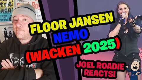 Floor Jansen – “Nemo” (Live at Wacken 2025) - Roadie Reacts
