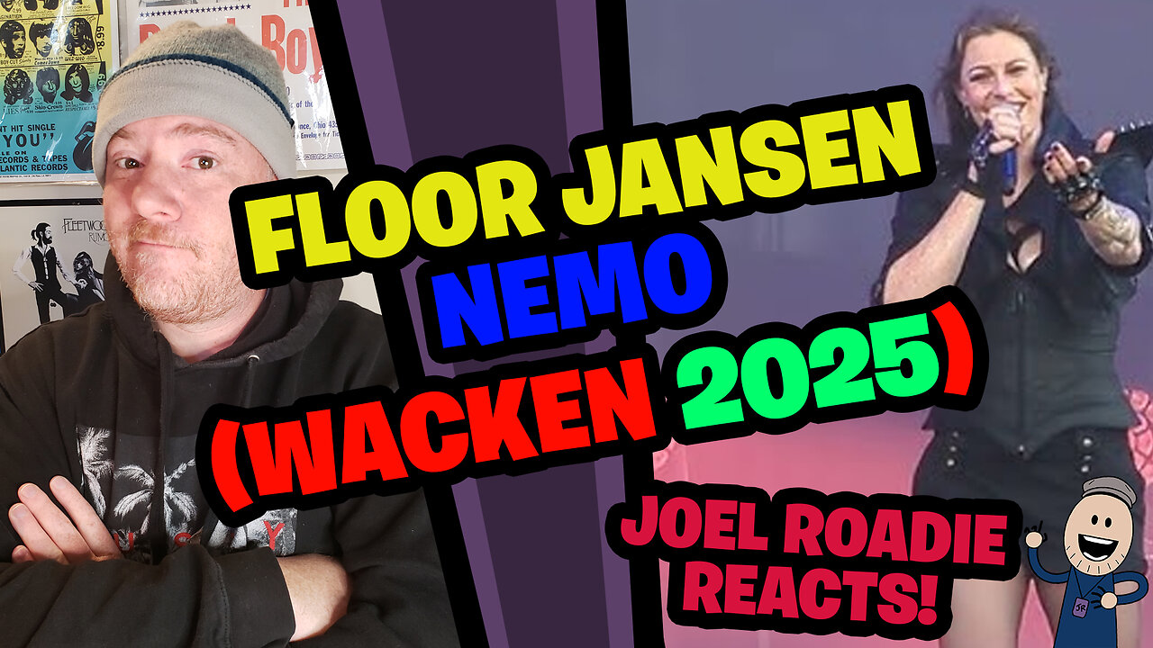 Floor Jansen – “Nemo” (Live at Wacken 2025) - Roadie Reacts