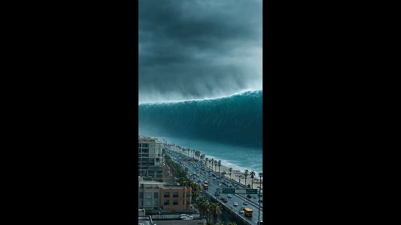 Huge tsunami