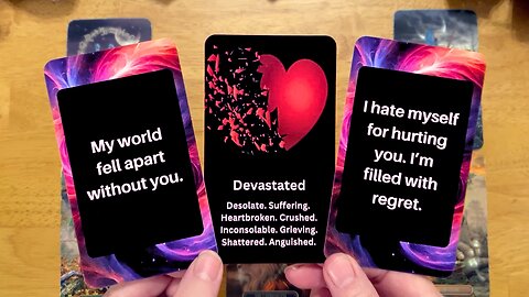 I HOPE YOU HEAR THIS BEFORE YOU SLEEP... THIS PERSON REGRETS EVERYTHING! 😰 (LOVE TAROT READING) ❤️