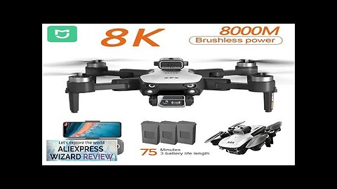 MIJIA S2S 8K Drone 5G GPS Profesional HD Aerial Photography Dual-Camera Omnidirectional Review