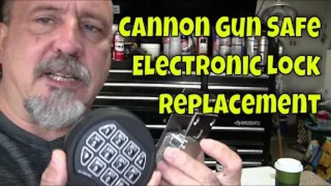 How to Replace the Keypad and Lock on a Cannon Gun Safe