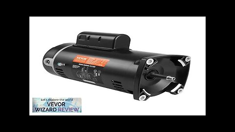 VEVOR 1 HP Pool Pump Motor 56Y Frame 115V(9 Amps)/230V(4.5 Amps) 3450RPM Review