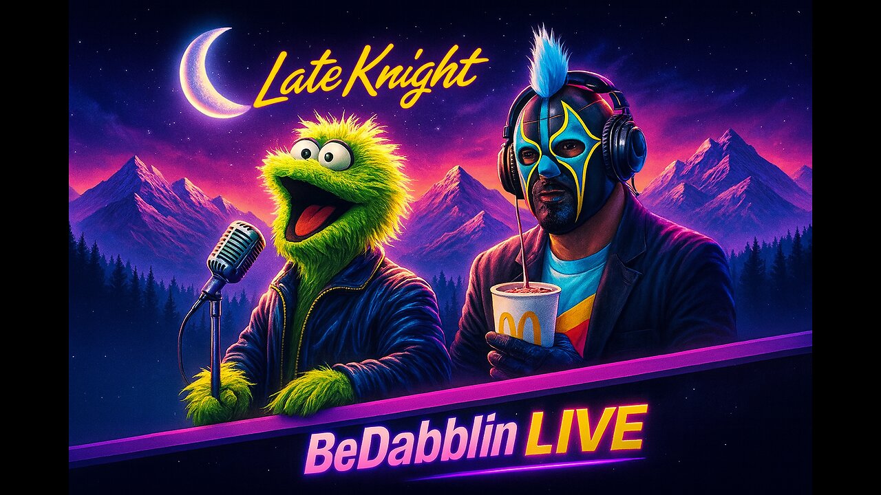 Late Knight BeDabblin LIVE