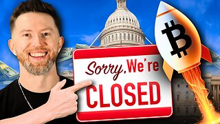 Government Shuts DOWN | Bitcoin Blasts OFF!!