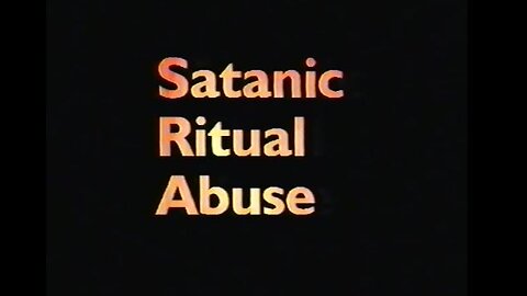 David Carrico - Satanic Ritual Abuse and Secret Societies