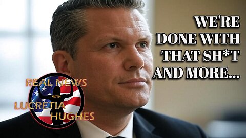 We're Done With That Sh*t And More... Real News with Lucretia Hughes
