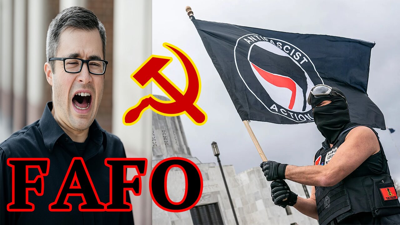 Antifa Professor FINDS OUT and is ON THE RUN from CRIMINAL PROSECUTION! FAFO!