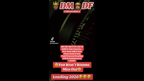 DM|DF|New Season Of Tarot Talk|New Cards| New Vibes |January 7,2026#godguidence🙏🙏🙏