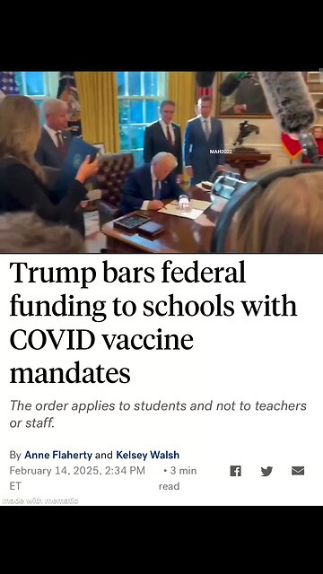 Covid Vaccine Mandates no more or lose your federal funding