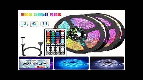 1-30M LED Strip Light Multiple meters DC5V Bluetooth WiFi Paste 5050 USB Review