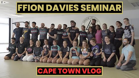 Ffion Davies Cape Town Seminar | Full Vlog