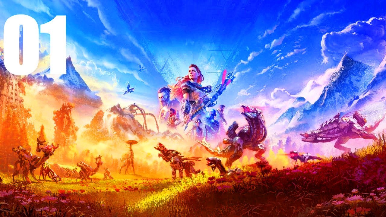 HORIZON ZERO DAWN Walkthrough Gameplay Letsplay PART 01 PS5 Pro No camera No commentary