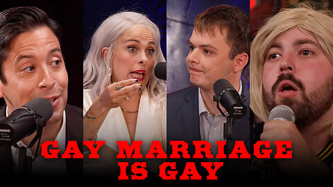 Michael Knowles HEATED Gay Marriage Debate With Two Libs | BAR FIGHT