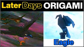 Later Days ORIGAMI: Eagle
